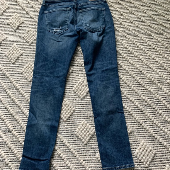 Abercrombie and Fitch distressed jeans stretch super skinny 29w 30l - Picture 9 of 11
